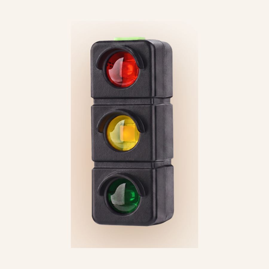 PromLight AI Signal Light with red yellow and green LEDs